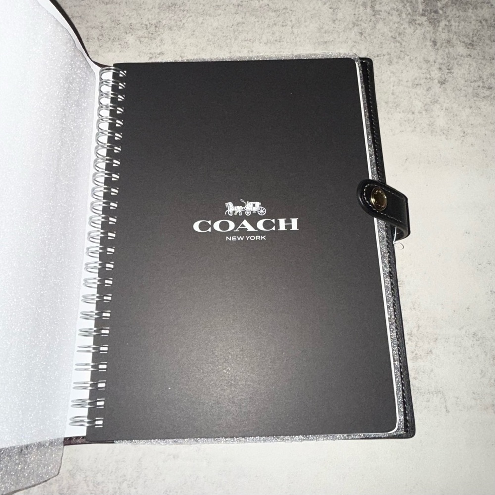Coach black cherry print Notebook - Picture 3 of 7
